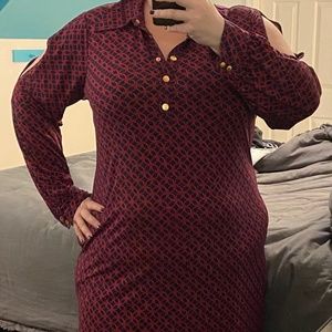 Michael Kors 2X Shirt Dress